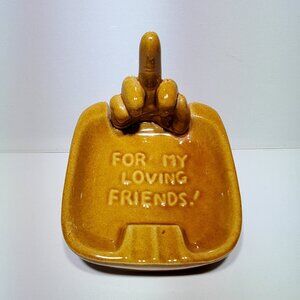 VINTAGE NOVELTY ASH TRAY. MADE IN JAPAN, 1965